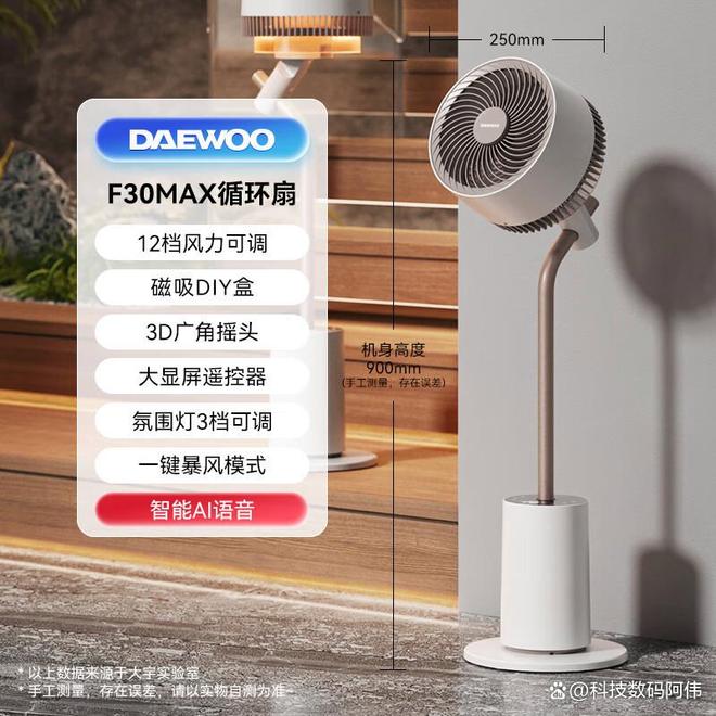 2025实测静音风力大推荐告别空调病麻将胡了模拟器空气循环扇哪个牌子好？(图3)